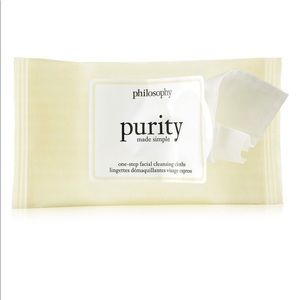 Philosophy cleansing wipes x 2 packs